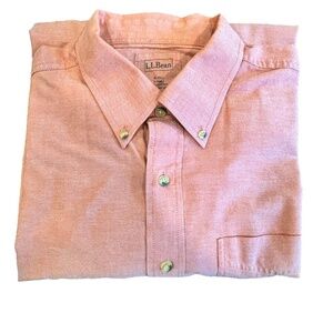 L.L. Bean XL Tall button down shirt 100% Cotton